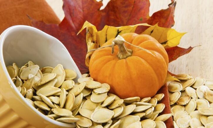 Pumpkin seeds for worms and parasites.