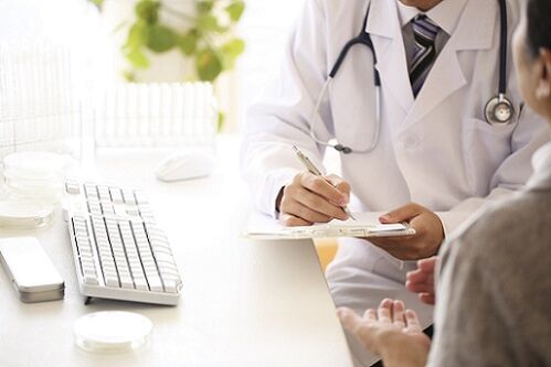 visit a doctor to treat parasites in the body